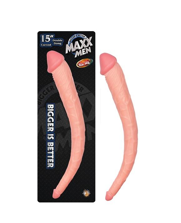 Maxx Men 15" Curve Double Dong - Eros' Bazaar