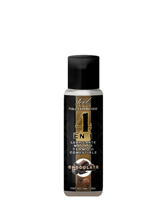 Lubricante comestible 4 en 1 Chocolate 30 ml - Eros' Bazaar