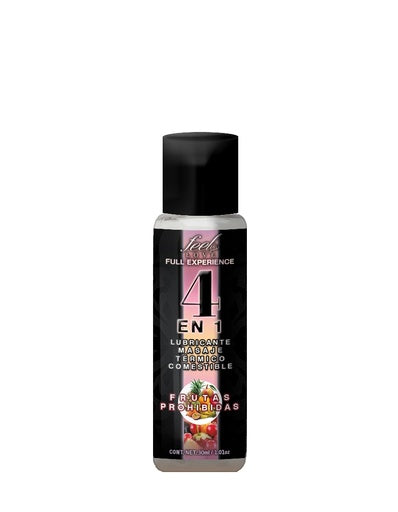 Lubricante comestible 4 en 1 Frutas Prohibidas 30 ml - Eros' Bazaar