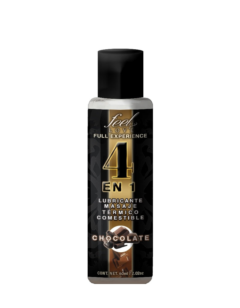 Lubricante comestible 4 en 1 Chocolate 60 ml - Eros' Bazaar