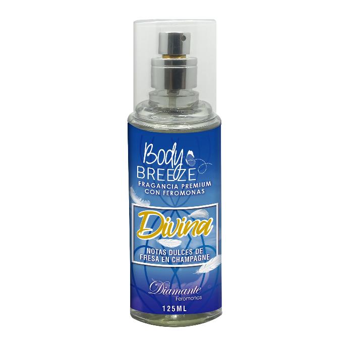 Body Breeze 125ml Divina (Fresa Champagne) - Eros' Bazaar