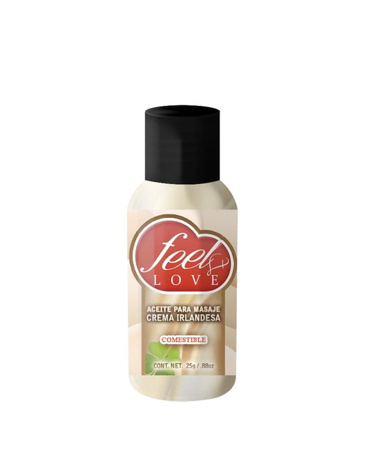 Aceite Térmico Feel Love Crema Irlandesa 25ml - Eros' Bazaar