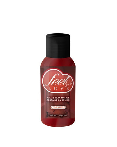 Aceite Térmico Feel Love Fruta de la pasión 25ml - Eros' Bazaar