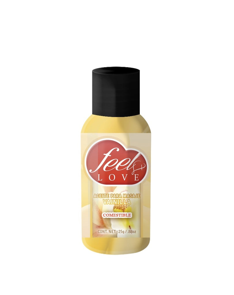 Aceite Térmico Feel Love Vainilla 25ml - Eros' Bazaar