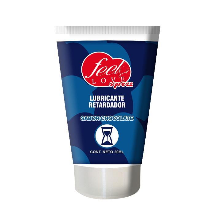 Lubricante Comestible Feel Love 20ml Retardador - Eros' Bazaar