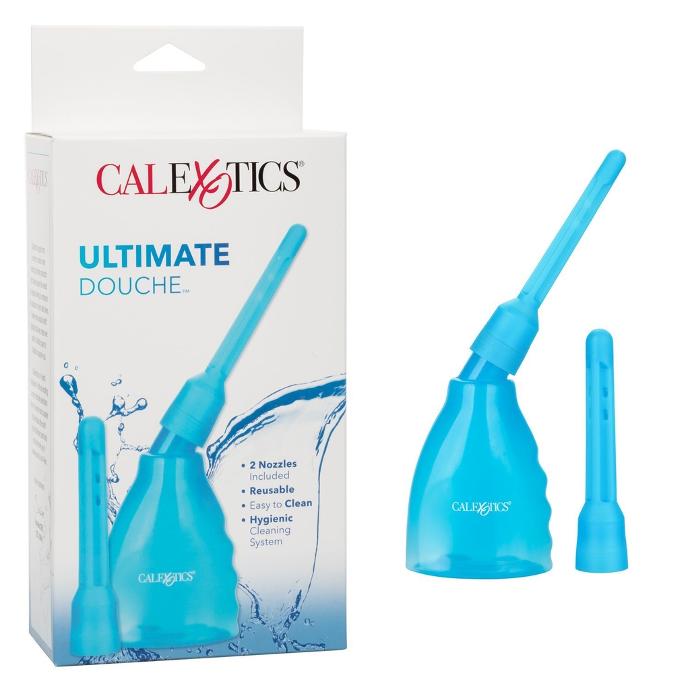 Ducha Anal Calexotic Ultimate Douche Blue - Eros' Bazaar