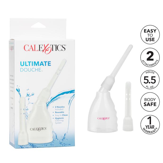 Ducha Anal Calexotic Ultimate Douche Clear - Eros' Bazaar