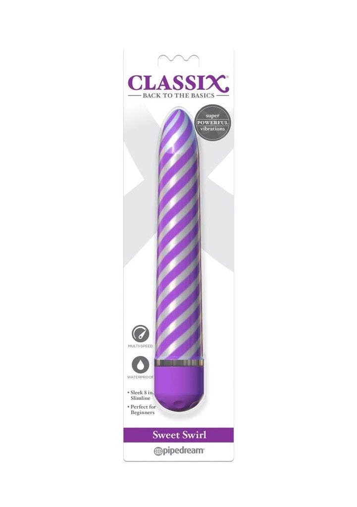 Classix Bacl to the Basics Sweet Swirl Purple