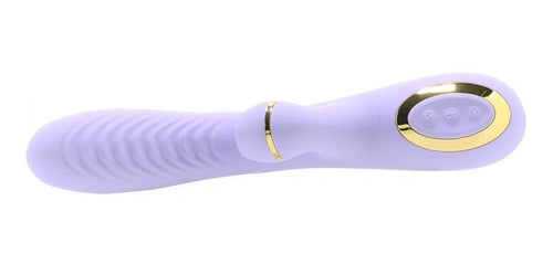 New York Ribbed Suction 10 Vibrations 7 Suction Purple