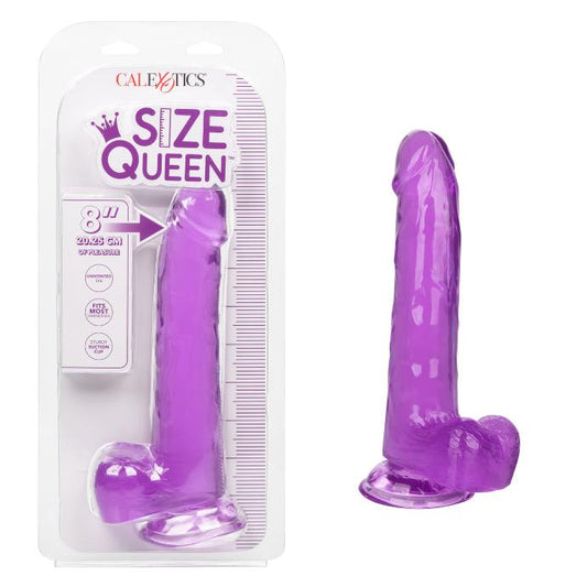 Size Queen 8" Purple - Eros' Bazaar