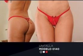 Tanga Modelo 140 Rojo