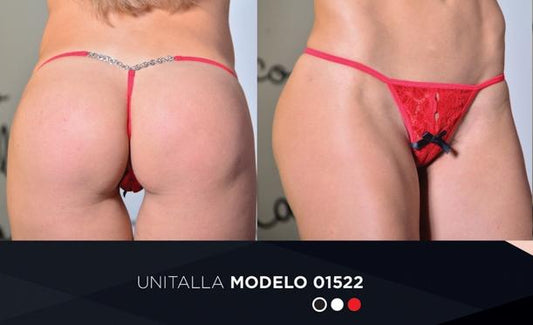 Tanga Modelo 1522 Rojo