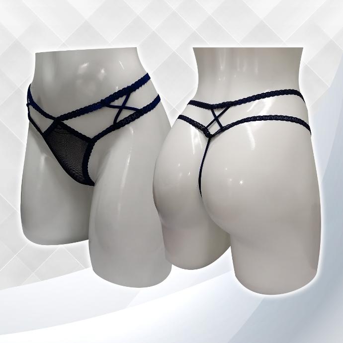 Tanga Modelo 2139 Azul Marino