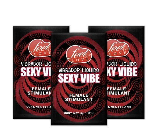 Sobre Vibrador Liquido Sexy Vibe 5ml